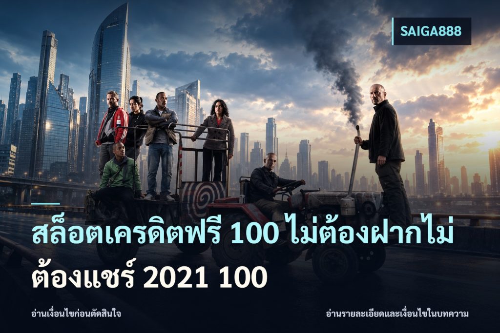 สล็อตเครดิตฟรี 100 ไม่ต้องฝากไม่ต้องแชร์ 2021 100