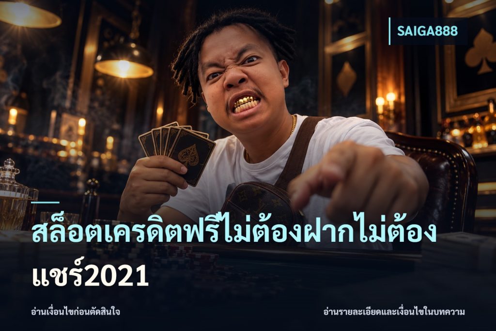 สล็อตเครดิตฟรีไม่ต้องฝากไม่ต้องแชร์2021